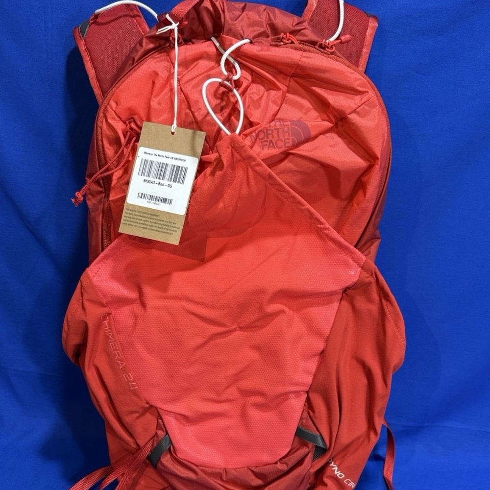 The North Face Chimera 24L Pack Backpack Red Hiking  Camping Bag - Slightly used
